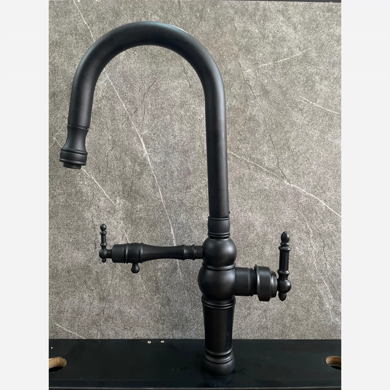 شیر ظرفشویی شاوری دو منظوره مدل ناهید مشکی