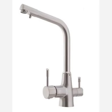 شیر ظرفشویی دو منظوره GY رنگ کروم مات