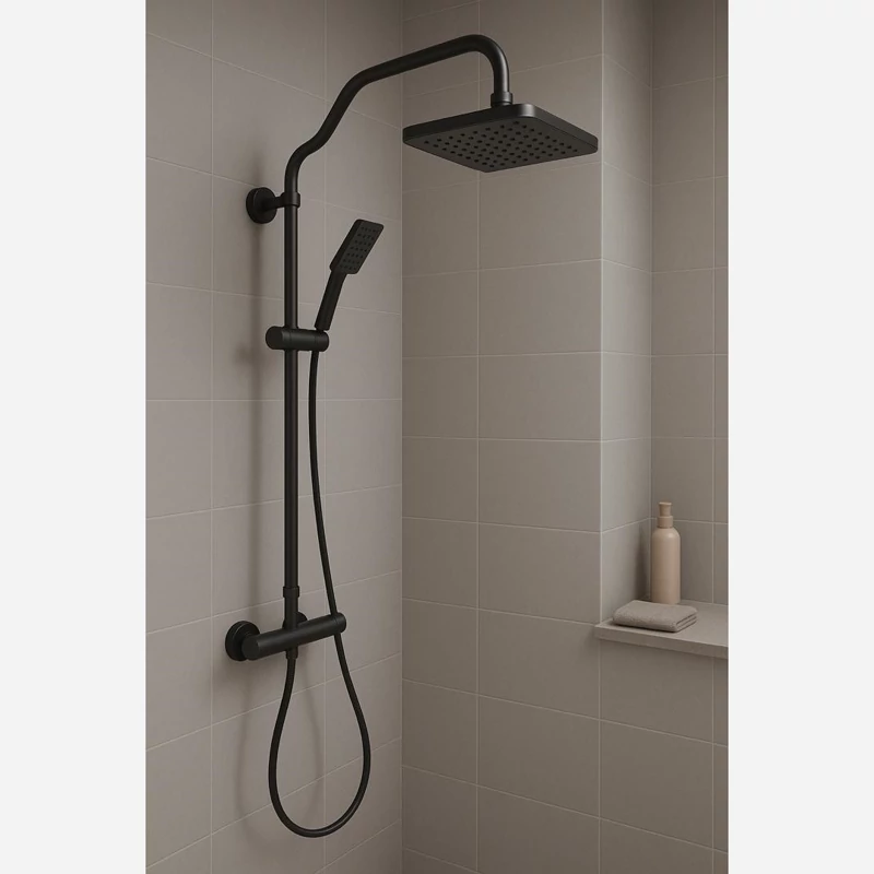 علم دوش ( یونیورست) رسوبگیر دستی مشکی